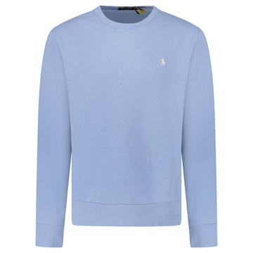 Polo Ralph Lauren Fleece Crew Sweatshirt in Light Blue
