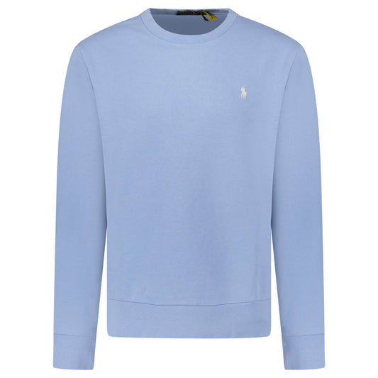Polo Ralph Lauren Fleece Crew Sweatshirt in Light Blue