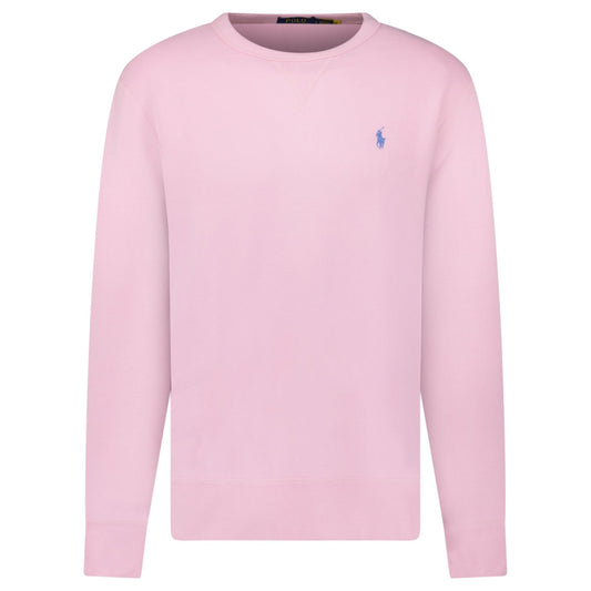 Polo Ralph Lauren Fleece Crew Sweatshirt in Pink