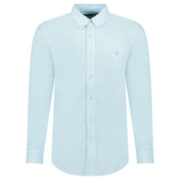 Polo Ralph Lauren Custom Fit Long Sleeve Sport Shirt in Sky
