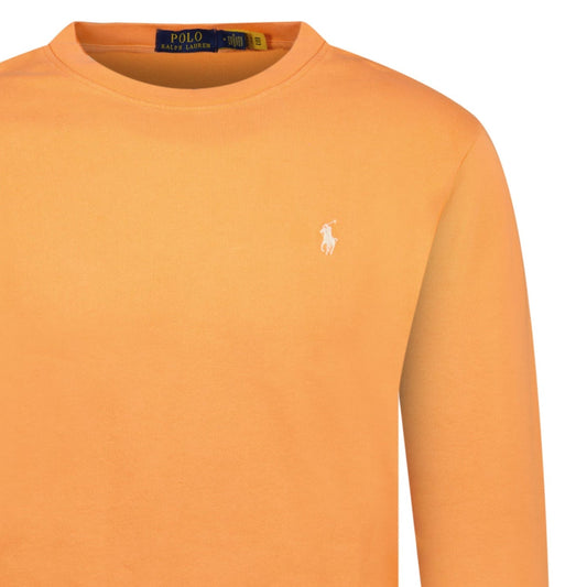 Polo Ralph Lauren Long Sleeve Sweatshirt in Classic Peach