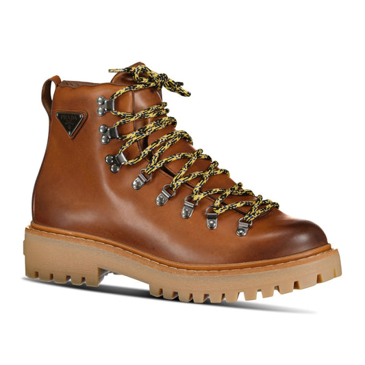 Prada Hike Boot in Brown