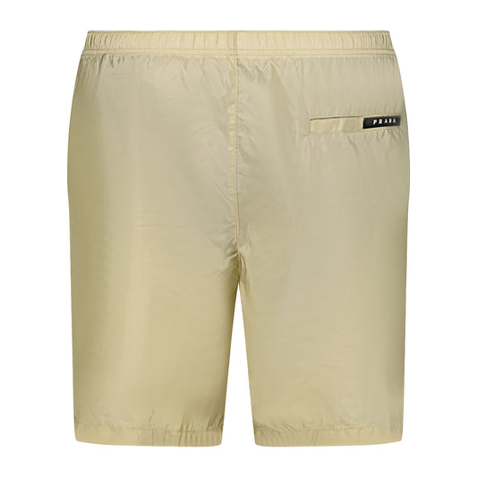 Prada Nylon Swim Short Beige