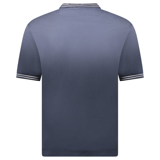 Prada Logo Old Effect T-Shirt in Blue