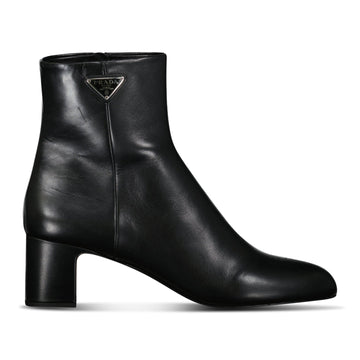 Prada Trochetti Black Leather Boots