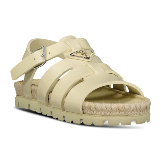 Prada Strappy Flat Sandals