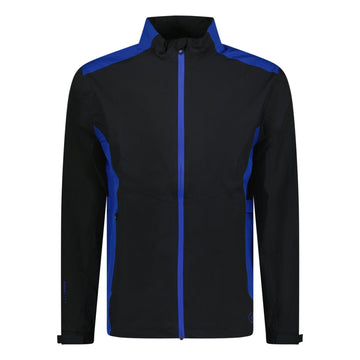 ProQuip Aqualite Golf Jacket Black/Royal Blue