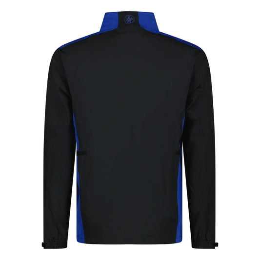 ProQuip Aqualite Golf Jacket Black/Royal Blue