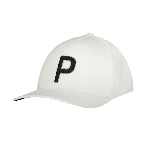 Puma Embroidered P Logo Cap White