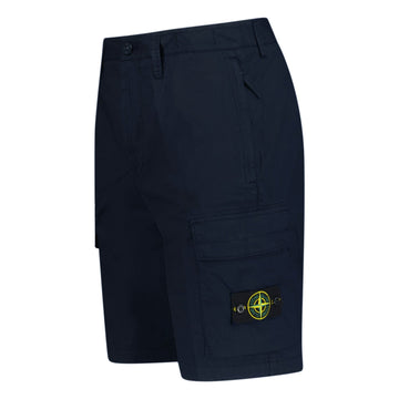 Stone Island Bermuda Cargo Shorts Navy