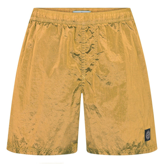 Stone Island Chrome Swim Shorts Terracotta
