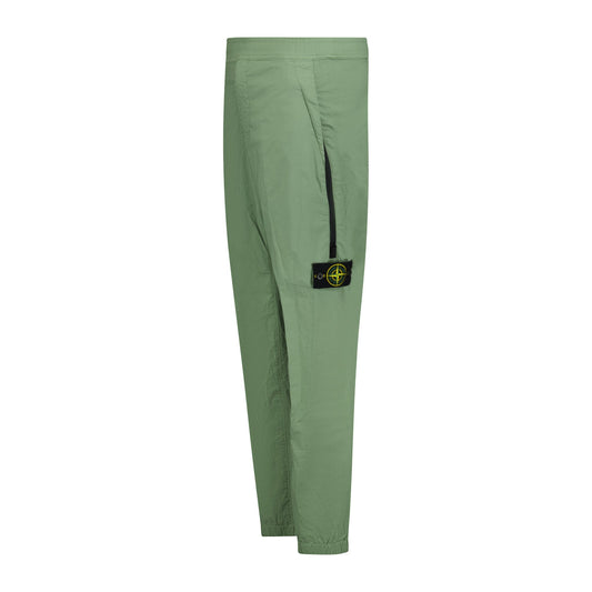 Stone Island Cotton Cargo Trousers Green