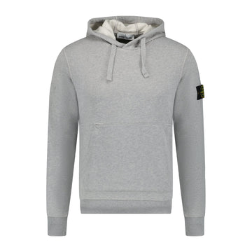 Stone Island Cotton Hooded Sweatshirt Grey