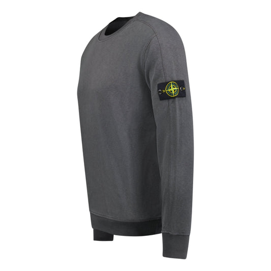 Stone Island Crew Neck Light Sweatshirt Dark Grey