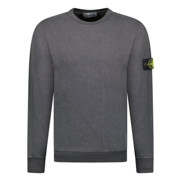 Stone Island Crew Neck Light Sweatshirt Dark Grey