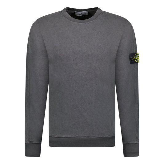 Stone Island Crew Neck Light Sweatshirt Dark Grey
