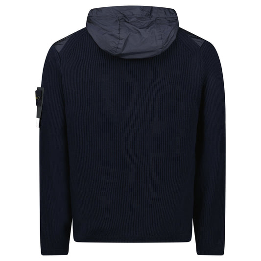 Stone Island Crinkle Reps R-NY Wind Resistant Jacket in Navy