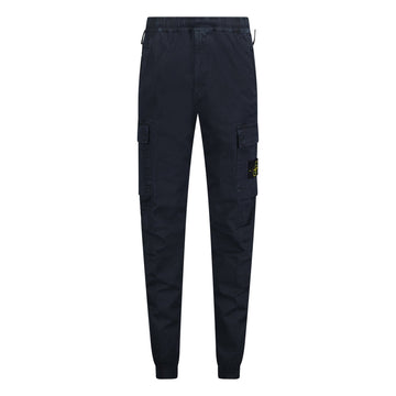 Stone Island Cuffed Cargo Trousers Navy