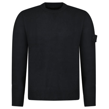 Stone Island Ghost Crew Neck Sweatshirt Black