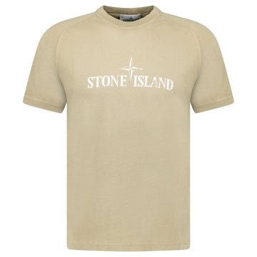 Stone Island Institutional Two T-Shirt Biscuit