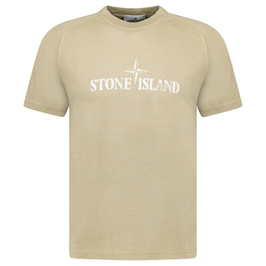 Stone Island Institutional Two T-Shirt Biscuit