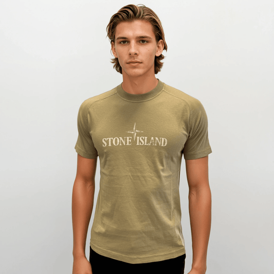Stone Island Institutional Two T-Shirt Biscuit