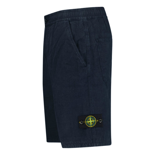 Stone Island Lino Nylon Tela-Tc Bermuda Comfort Shorts Navy