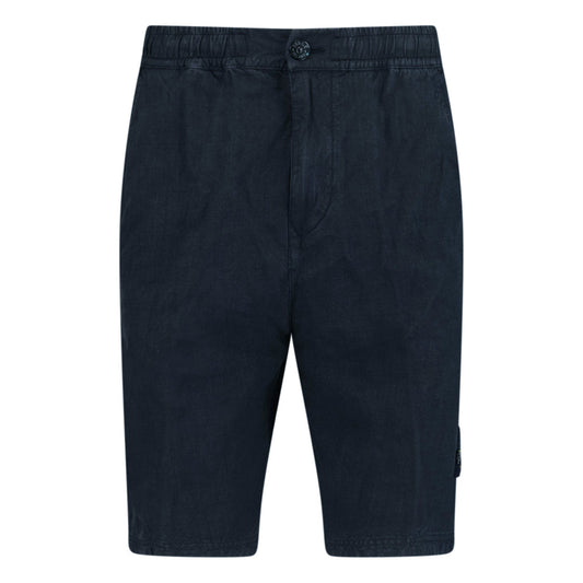 Stone Island Lino Nylon Tela-Tc Bermuda Comfort Shorts Navy