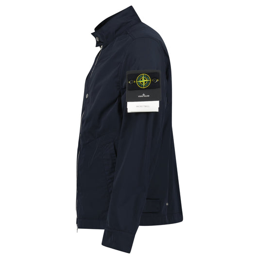 Stone Island Micro Twill Blouson Jacket in Navy