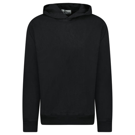 Stone Island ‘Old’ Treatment Hooded Sweatshirt In Black