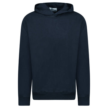 Stone Island ‘Old’ Treatment Hooded Sweatshirt In Navy