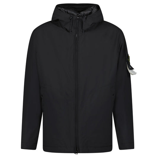 Stone Island Soft Shell-R Primaloft Insulation Technology Jacket in Black