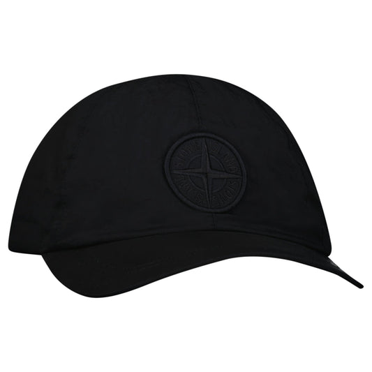 Stone Island Compass Baseball Cap in Black