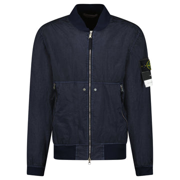 Stone Island Nylon Metal Watro-TC Bomber Jacket navy