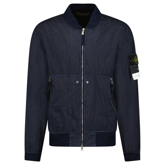 Stone Island Nylon Metal Watro-TC Bomber Jacket navy