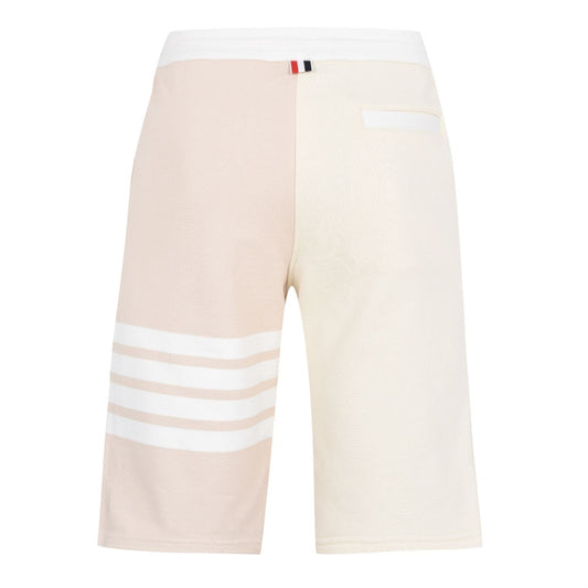 Thom Browne Four Bar Shorts Tonal White