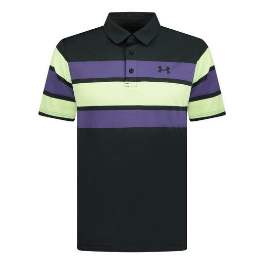 Under Armour Jacquard Golf Polo Black