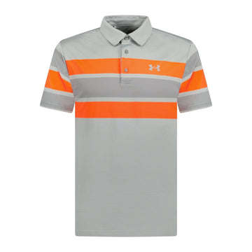 Under Armour Jacquard Golf Polo Grey