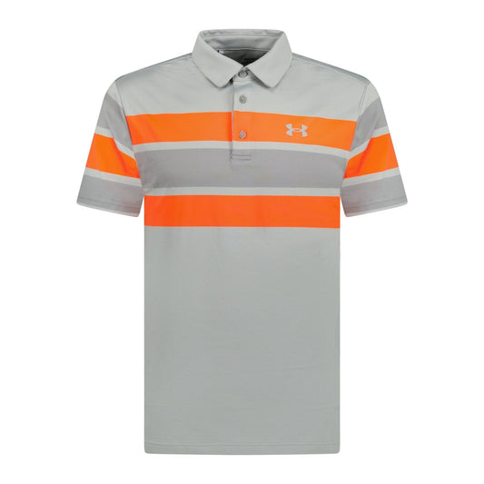 Under Armour Jacquard Golf Polo Grey