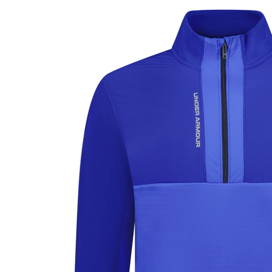 Under Armour Storm Daytona HZ 1/2 Zip Golf Top Versa Blue