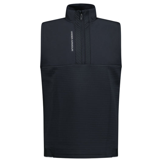 Under Armour Storm Daytona HZ 1/2 Zip Golf Vest Black