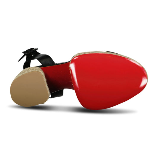 Christian Louboutin Super Maria Linen Sole Black