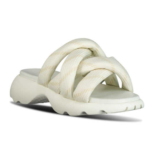 Moncler 'Belay Knot' Sliders Beige